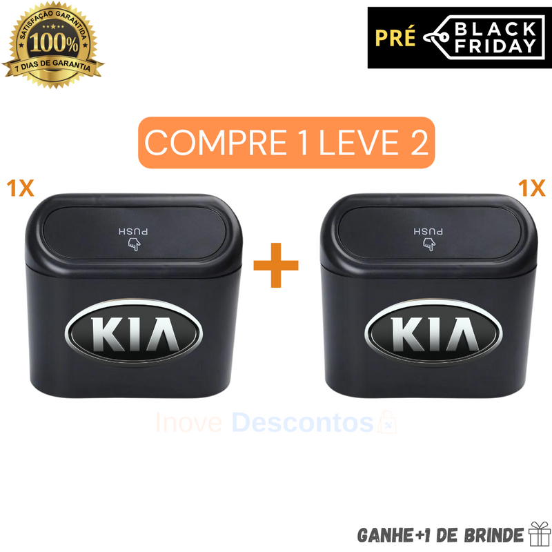 (COMPRE 1 LEVE 2) Kit Porta Resíduos Automotivo - BagCar™