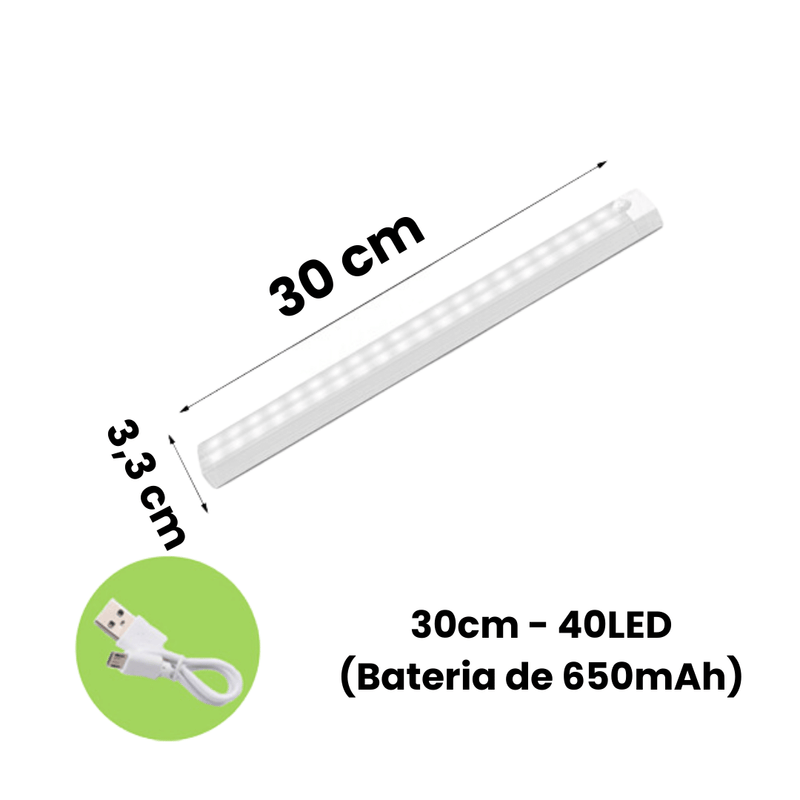 Luz de LED Luminária com Sensor de Movimento Ledmax®