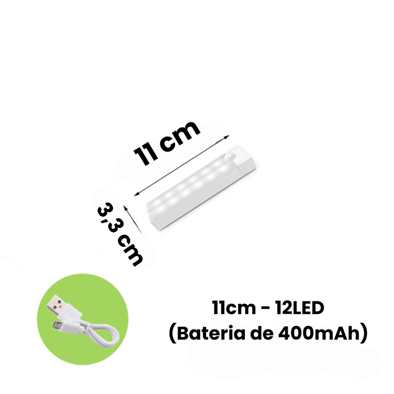 Luz de LED Luminária com Sensor de Movimento Ledmax®