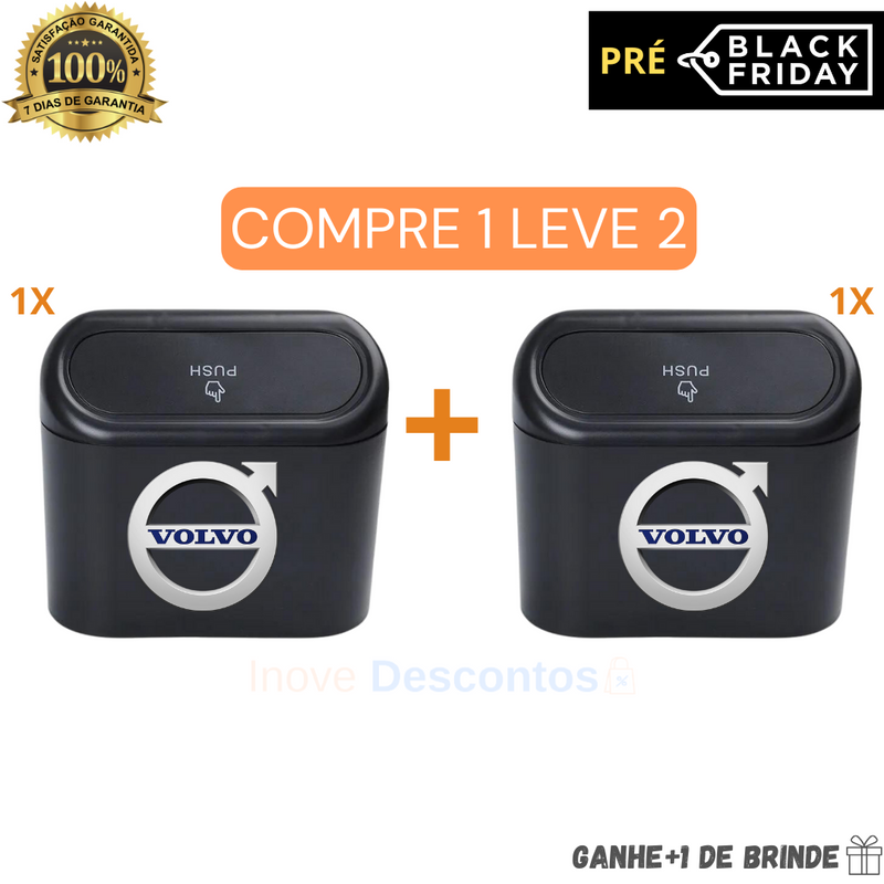 (COMPRE 1 LEVE 2) Kit Porta Resíduos Automotivo - BagCar™